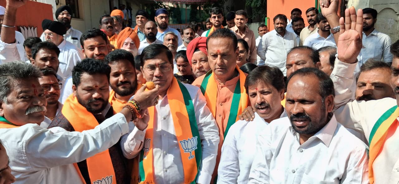 భారతీయ జనతా పార్టీ సంబరాలు.